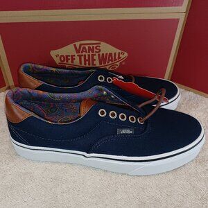 Vans Men's 7/Women's 8.5 Era 59 C&L Dress Blues/Paisley VN000UC6DCU